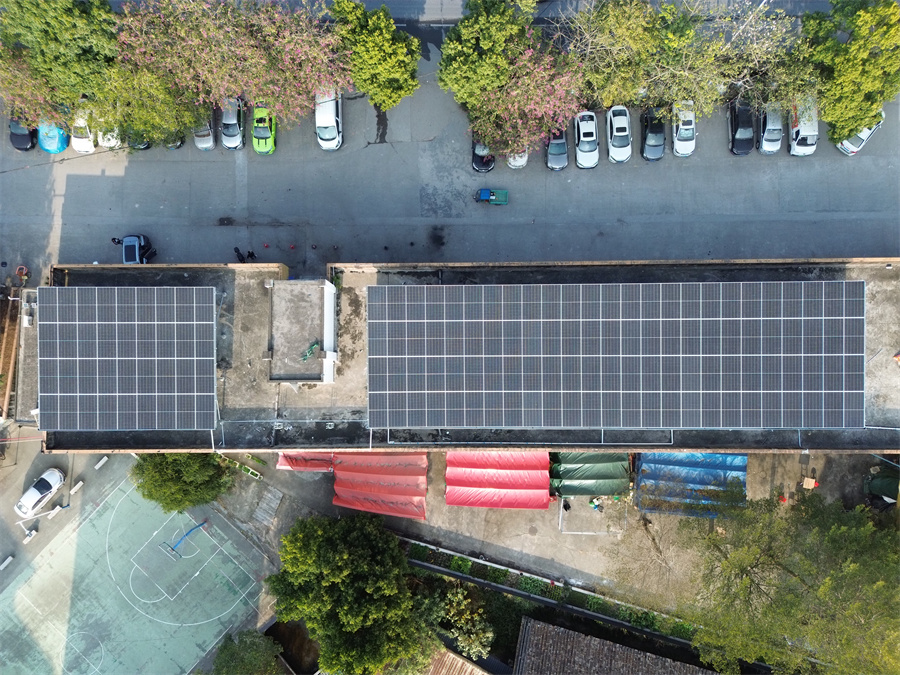 广州花都公建屋顶96.56kw